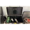 Image 3 : SINGER FEATHERWEIGHT 221 CAJ6-8 SEWING MACHINE WITH POWER CORD, HAND CONTROL & CASE