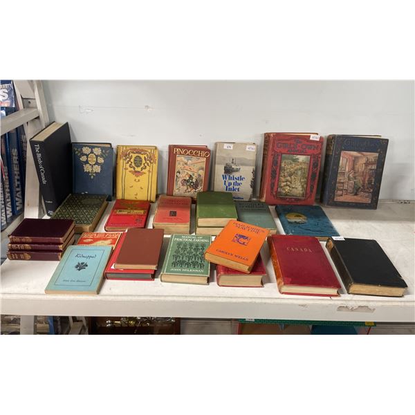 ASSORTED BOOKS