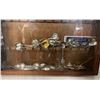 Image 2 : DECORATIVE SPOON SHADOW BOX WITH SPOONS