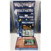 Image 1 : FIVE WALTHERS HO SCALE MODEL TRAIN SCENIC STRUCTURE KITS