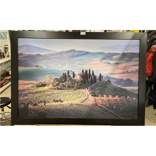 FRAMED LANDSCAPE PRINT