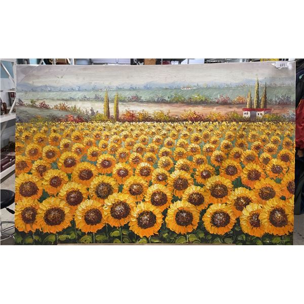 SUNFLOWER OIL PAINTING