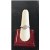 Image 1 : PLATINUM LADIES DIAMOND (0.57CT) SET RING 6 GRAMS, 32 DIAMONDS (0.18CT) WITH APPRAISED