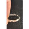 Image 3 : PLATINUM LADIES DIAMOND (0.57CT) SET RING 6 GRAMS, 32 DIAMONDS (0.18CT) WITH APPRAISED