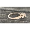 Image 4 : PLATINUM LADIES DIAMOND (0.57CT) SET RING 6 GRAMS, 32 DIAMONDS (0.18CT) WITH APPRAISED