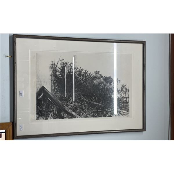 MICHAEL J 'QUIET' FRAMED PRINT 39/250