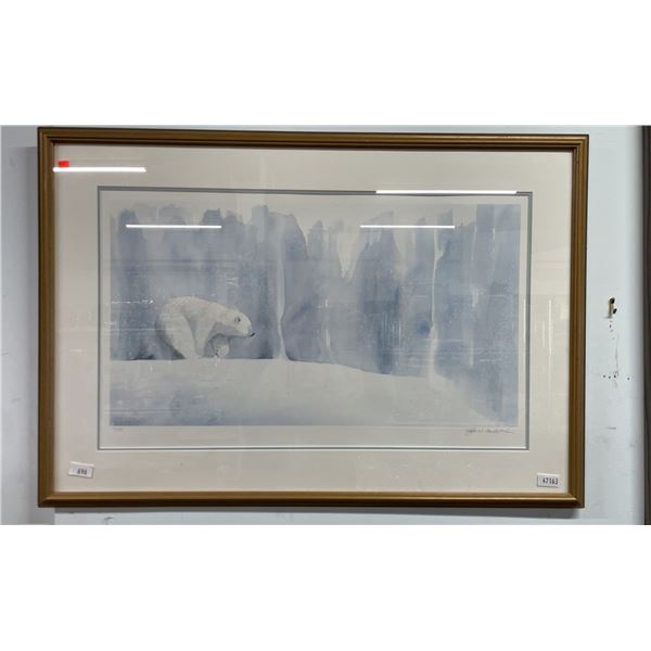 POLAR BEAR FRAMED PRINT 113/395