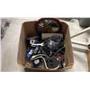 Image 4 : 3 BOXES OF ASSORTED CABLES/POWER CORDS & MORE
