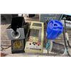 Image 5 : WELLER SOLDERING GUN, DUMMY LOAD WATTMETER, STAPLES LAMINATOR, SCALE, MICRONTA AUDIO RANGE DIGITAL