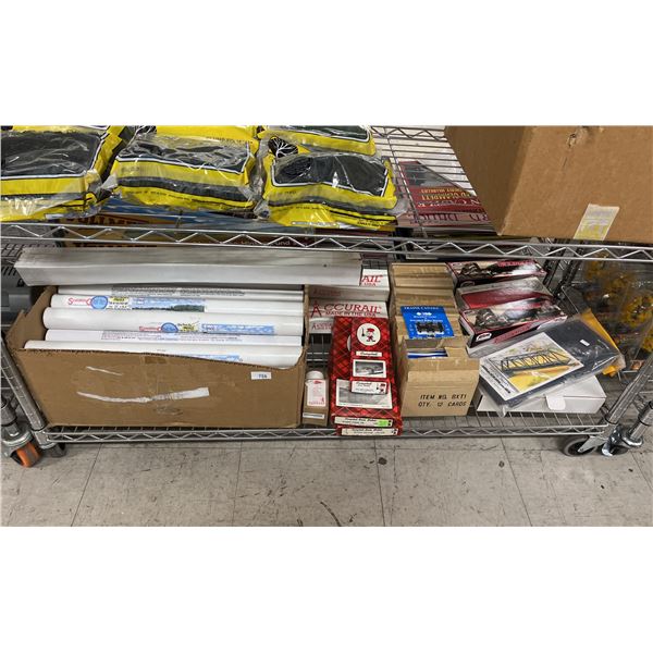 SHELF OF MODEL TRAIN SCENIC ACCESSORIES, HO SCALE MODEL TRAIN KITS & MORE