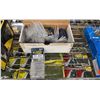 Image 3 : SHELF OF HO SCALE MODEL TRAIN SCENIC STRUCTURES, 3 TRAINS CANADA HO SCALE MODEL TRAINS & BOX OF