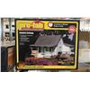 Image 5 : SHELF OF HO SCALE MODEL TRAIN SCENIC STRUCTURES, 3 TRAINS CANADA HO SCALE MODEL TRAINS & BOX OF