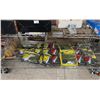 Image 1 : SHELF OF MODEL TRAIN SCENIC ACCESSORIES