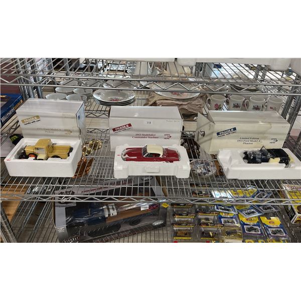 3 ASSORTED DIECAST MODEL VEHICLES