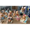 Image 2 : SHELF OF PENDELFIN FIGURINES