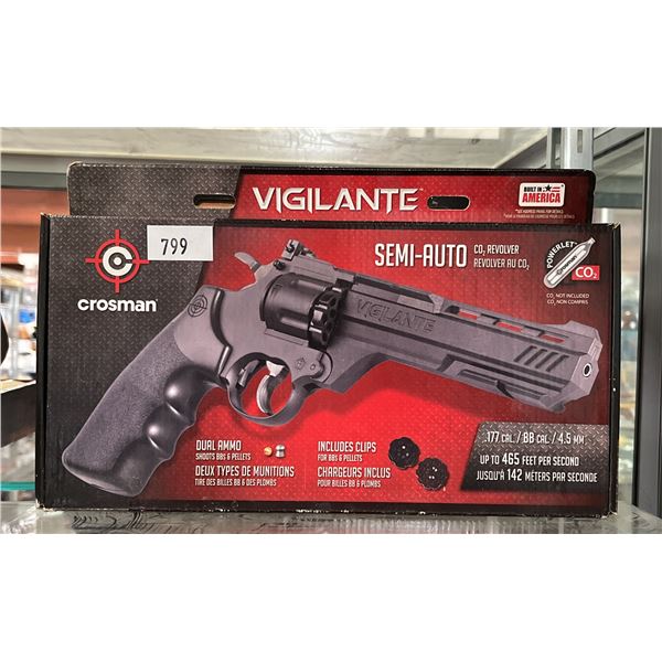 CROSMAN SEMI AUTO CO2 DUAL AMMO REVOLVER