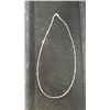 Image 1 : PLATINUM BAR LINK CHAIN 6.6 GRAMS 45CM LENGTH APPRAISED REPLACEMENT VALUE: $1,900