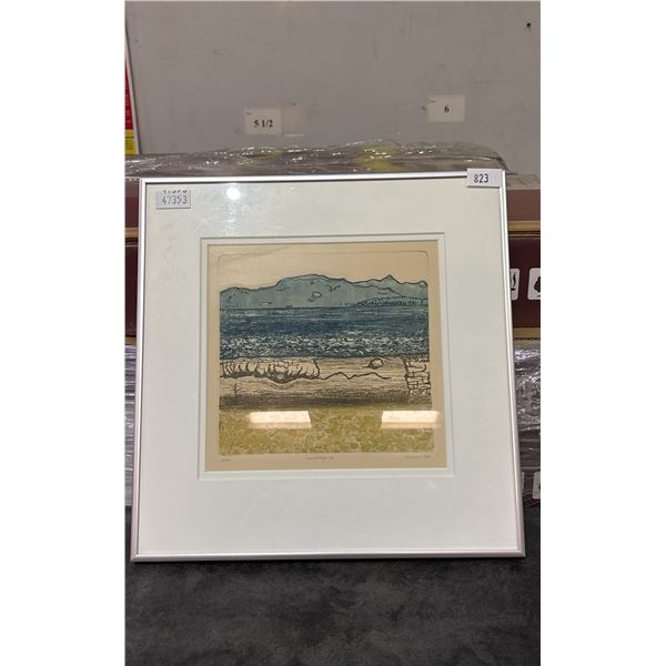 FRAMED LEP (12/30) BY SKINNER TITLED "LANDSCAPE IX" 15" X 15"