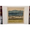 Image 2 : FRAMED LEP (12/30) BY SKINNER TITLED "LANDSCAPE IX" 15" X 15"