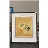 Image 1 : FRAMED LEP (66/100) BY LEN NORRIS TITLED "THE RIDERS" WITH COA 18" X 21"