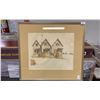 Image 1 : FRAMED ARTIST SIGNED PRINT 23" X 21"