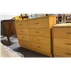Image 3 : 8-DRAWER DRESSER 48" X 16" X 37" & 3 DRAWER NIGHT STAND 25" X 16" X 29"