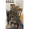 Image 1 : 3 ANTIQUE CHAIRS