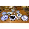 Image 1 : ASSORTED COLLECTIBLE PLATES, VASE, ARABIA CREAM DISH & MORE