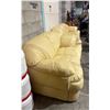 Image 6 : OFF-WHITE LEATHER SOFA & LOVE SEAT SET