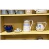 Image 3 : 3 SHELVES OF ASSORTED POTTERY