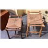 Image 1 : 2 ANTIQUE STOOLS