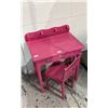 Image 1 : ANTIQUE CHILDREN'S DESK WITH CHAIR