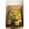 Image 2 : BOX OF ANTIQUE CHILDREN'S PUZZLE BLOCKS