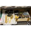 Image 2 : SHELF OF ASSORTED ITEMS INCLUDING; CUSHIONS, LINENS, HAIR BEAUTY SET & MORE