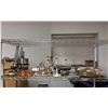 Image 1 : SHELF OF ASSORTED ITEMS INCLUDING; CANDLE HOLDERS, COPPER TEACUPS, FONDUE KIT & MORE