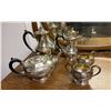 Image 1 : BOLOS OLD ENGLISH REPRODUCTION 5-PC SILVER PLATED TEA/COFFEE SET