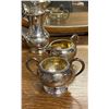 Image 2 : BOLOS OLD ENGLISH REPRODUCTION 5-PC SILVER PLATED TEA/COFFEE SET