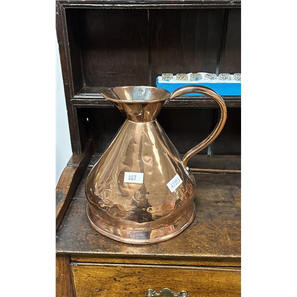 LARGE COPPER CARAFE
