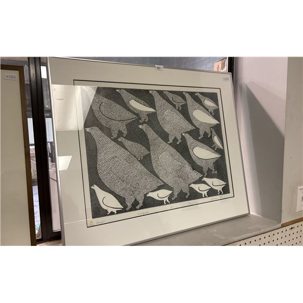 FRAMED ARTIST SIGNED LEP (15/50) 32" X 26"