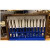 Image 3 : BIRKS REGENCY PLATE FLATWARE SET