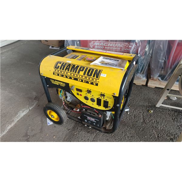 CHAMPION 9000 WATTS PORTABLE GAS GENERATOR