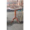 Image 2 : 5 TIER SHELVING UNIT (NO SHELVES) & SMALL ROUND END TABLE