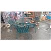 Image 2 : ROUND PATIO TABLE WITH 4 CHAIRS