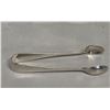 Image 3 : STERLING SILVER SALT & PEPPER SHAKER & SUGAR CUBE TONGS
