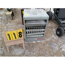 natural gas hanging unit heater