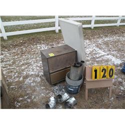 1 heater w/pipe