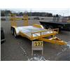 Image 1 : 2005 H & H skid loader trailer