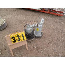 pair of water pumps