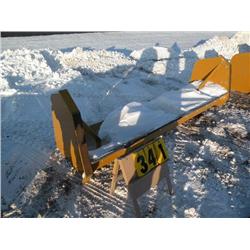 10 ft skid loader push blade