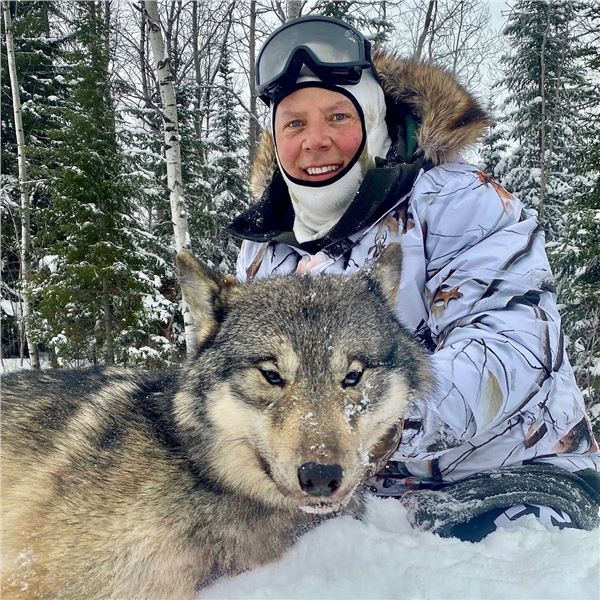 "Ghost of the North"-Ontario Timber Wolf